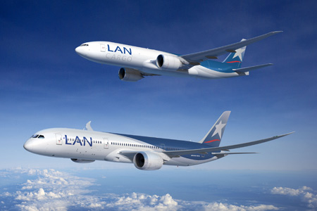 viajes a Lan Airlines